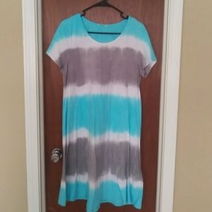 Pink Lily T-shirt Dress